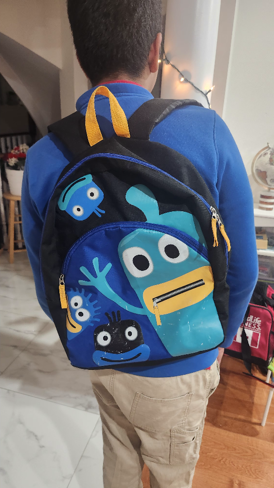 Kids' Backpack with Fun Cartoon Design - photo 4