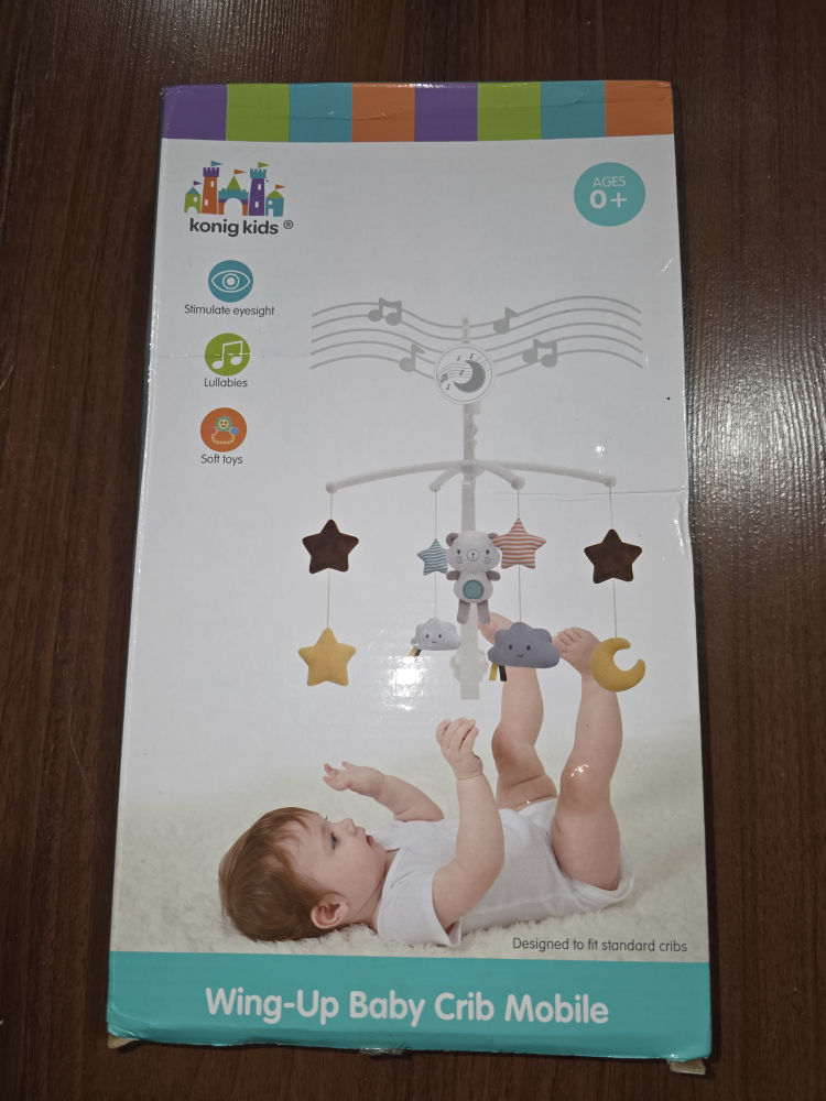 Konig Kids Wing-Up Baby Crib Mobile