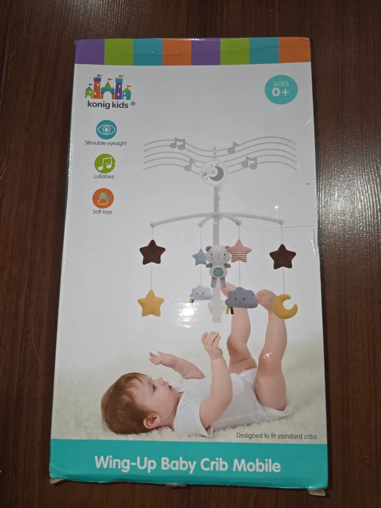 Konig Kids Wing-Up Baby Crib Mobile