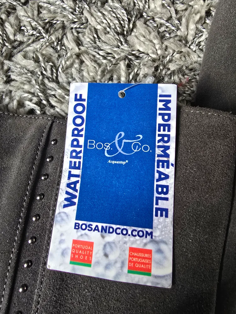 Bos & Co Waterproof Suede Boots - Size 7 image indicator(2)