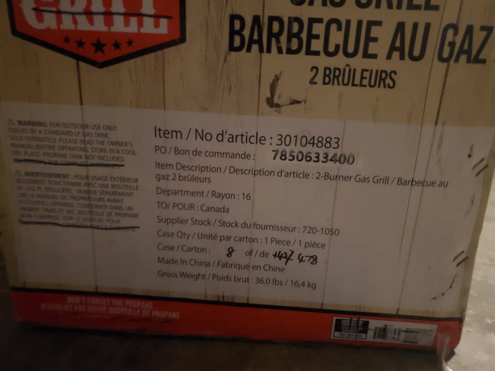 Expert Grill 2-Burner Gas Grill - New in Box! image indicator(3)