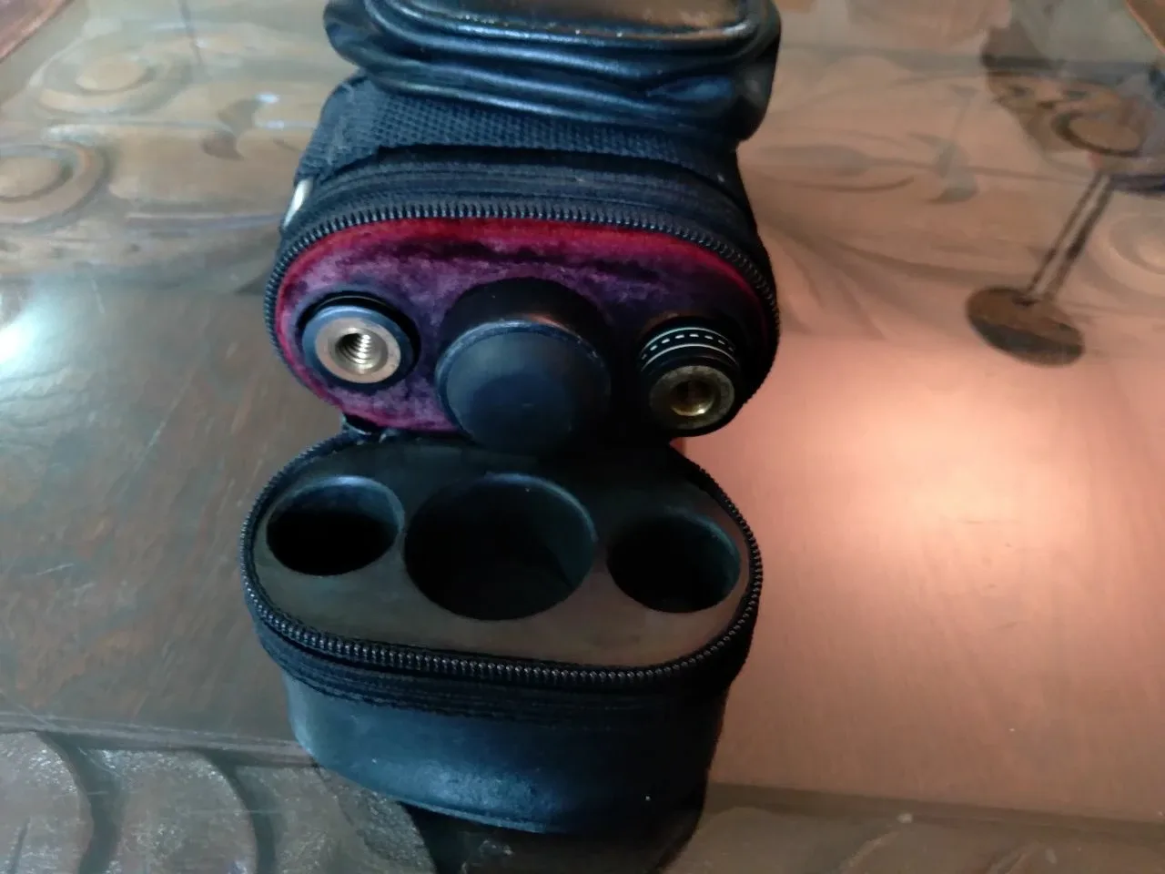 Meucci Pool Cue Stick with Case billiard image indicator(2)