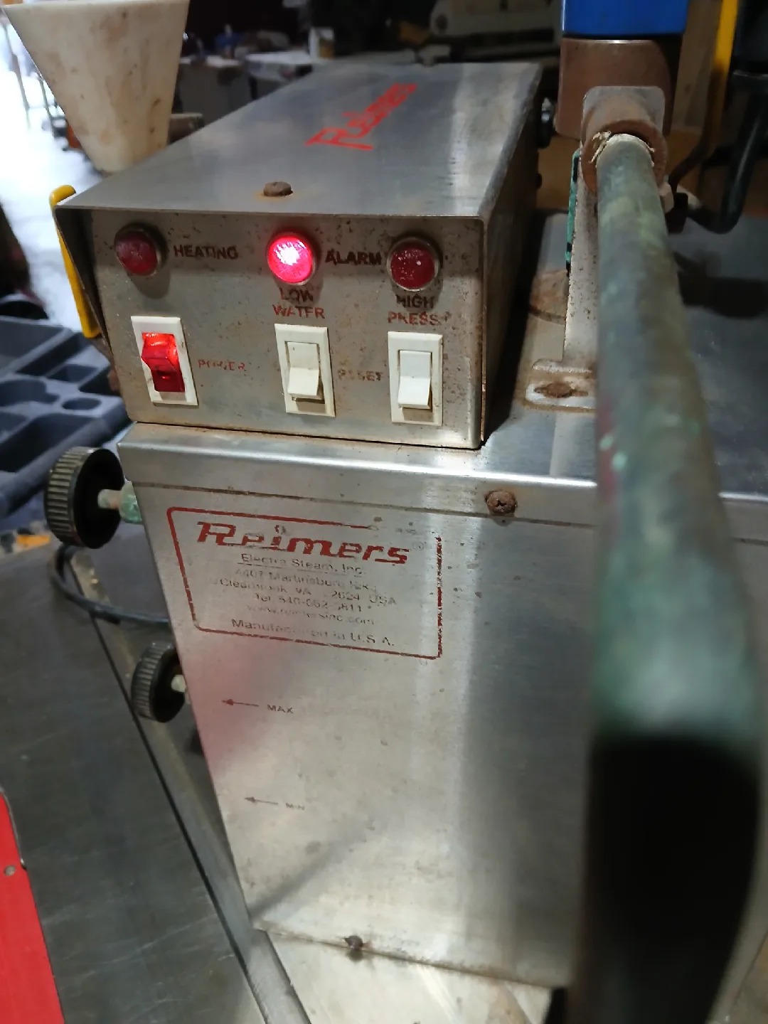 Reimers Electric Steam Boiler JR06 image indicator(6)