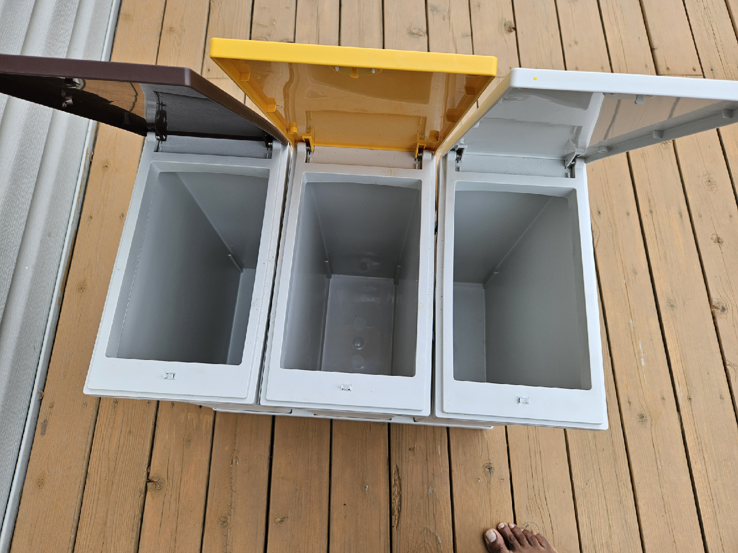 Recycle Waste Bins - Triple Bin System - photo 3