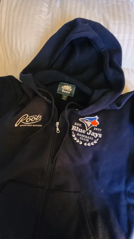 Roots x Blue Jays Full Zip Hoodie - Size M image indicator(2)