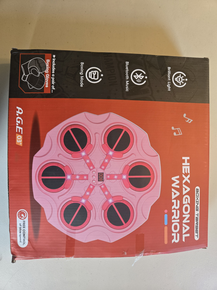 Hexagonal Warrior Boxing Target - New in Box!