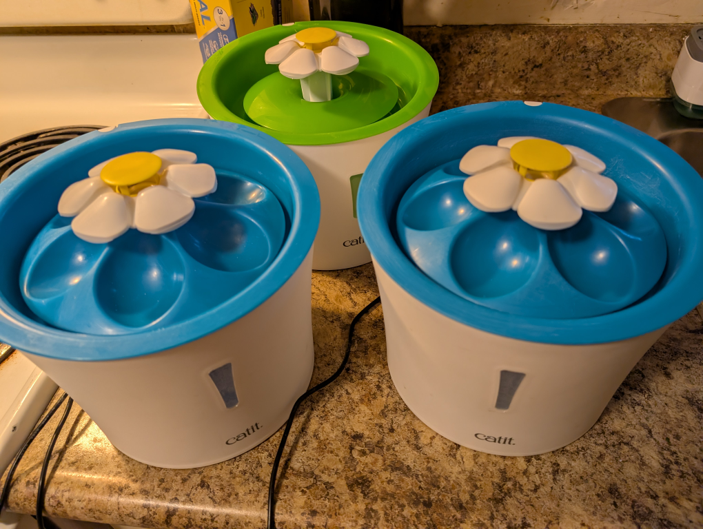 Pet Water Fountains and Filters