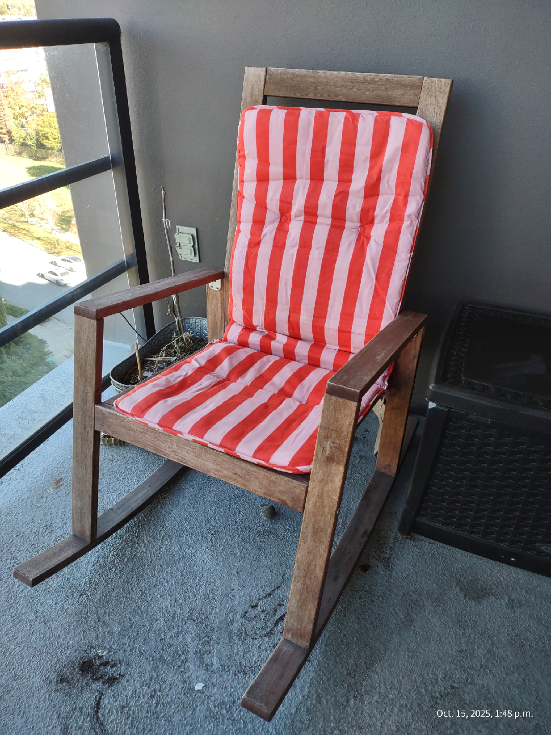 Wooden Rocking Chair IKEA