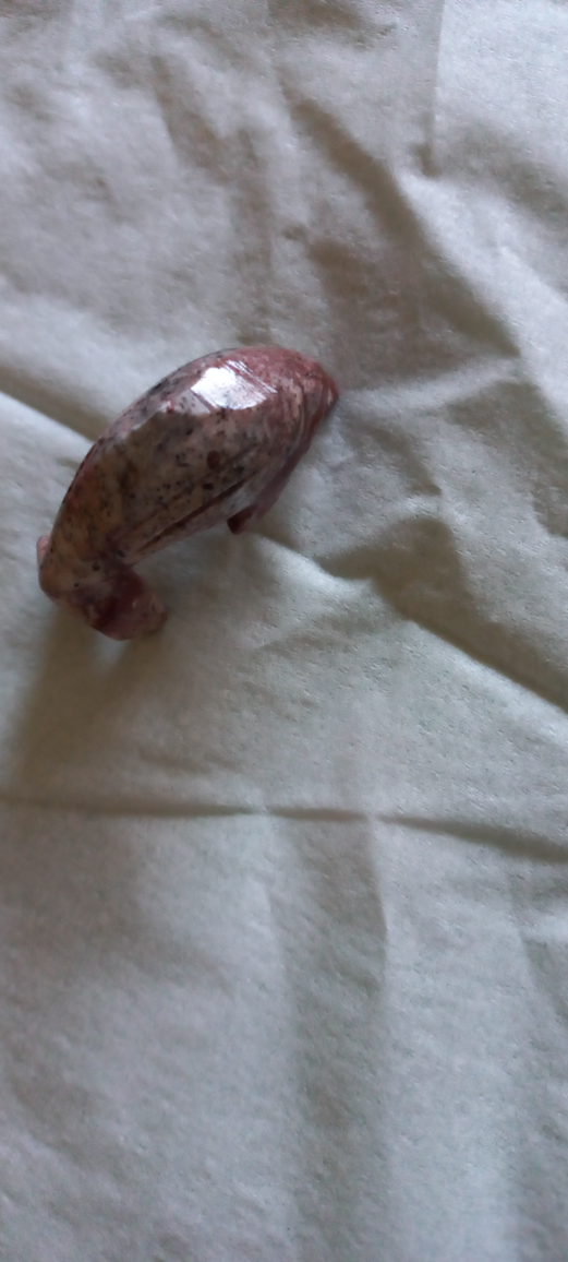 Small Stone Dolphin Figurine - photo 3