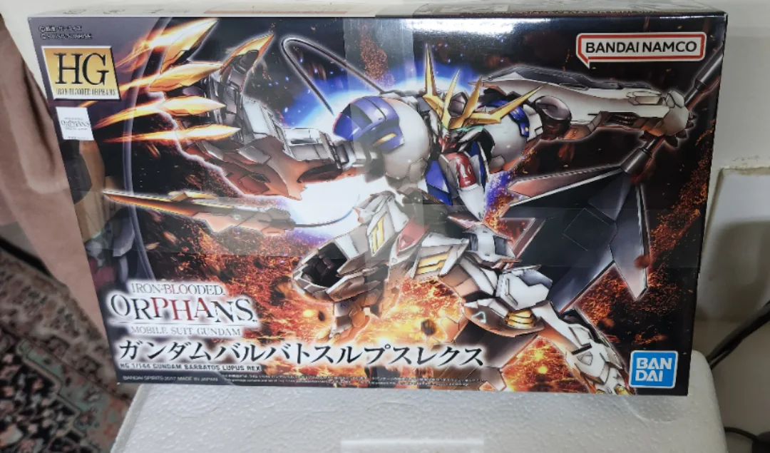 brand new sealed HG Gundam Barbatos Lupus Rex Model Kit thumbnail