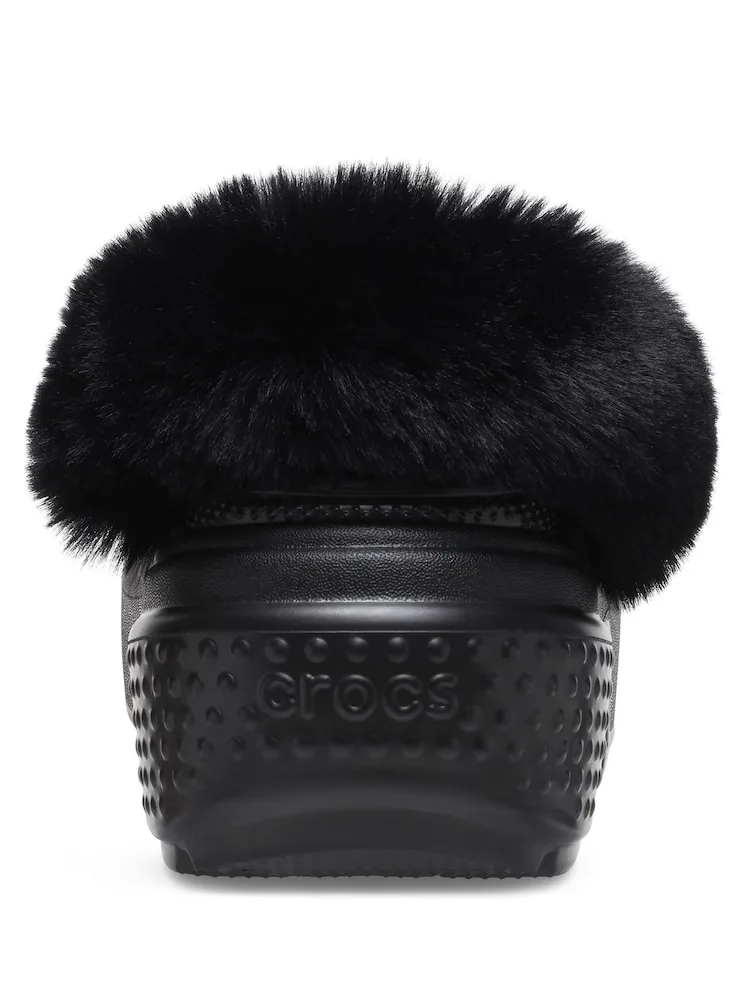 Crocs Black Classic Mammoth Luxe Platform Clog image indicator(8)