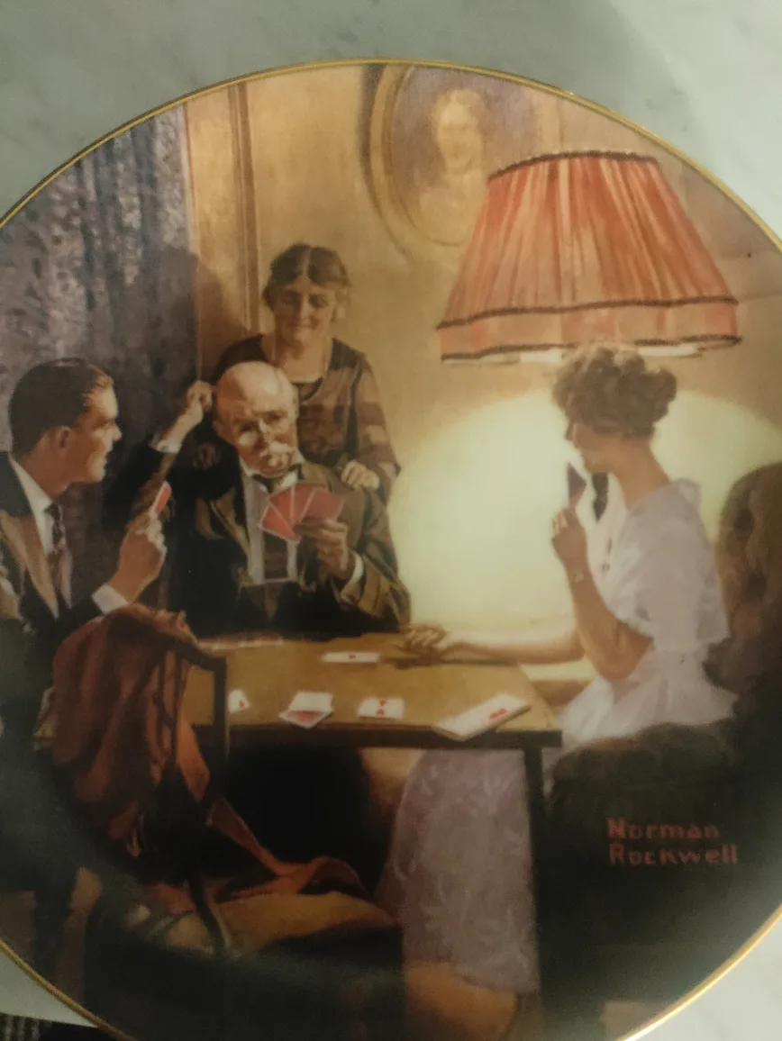 Norman Rockwell Knowles Collector Plate thumbnail