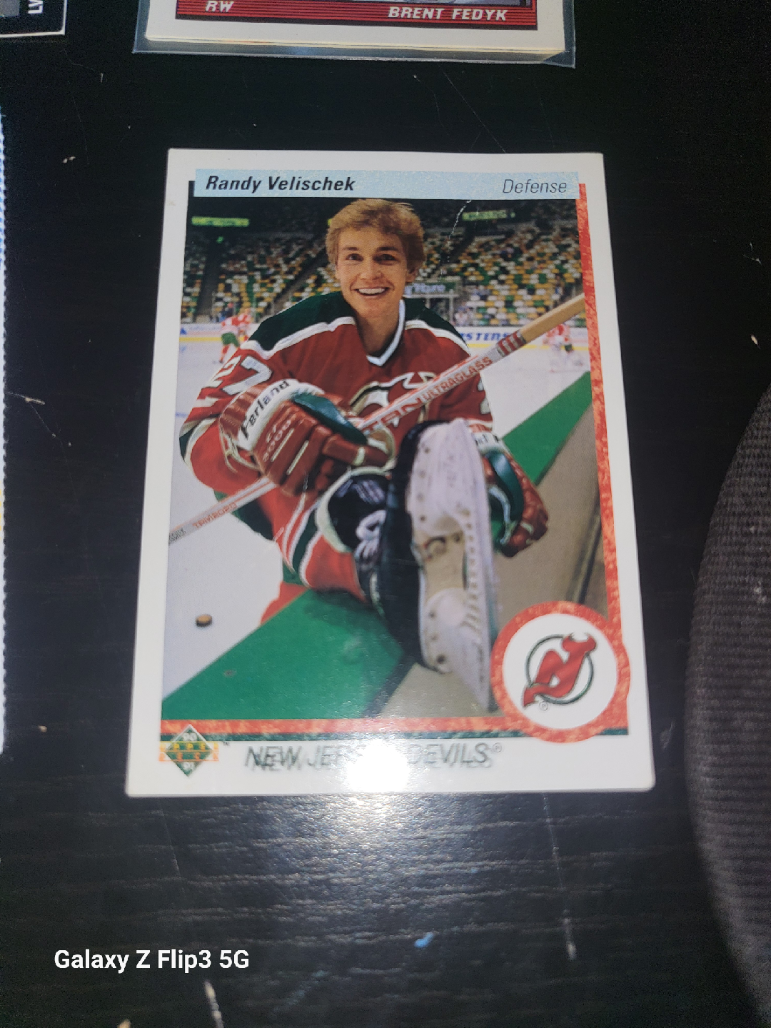 Randy Velischek Hockey Card - New Jersey Devils