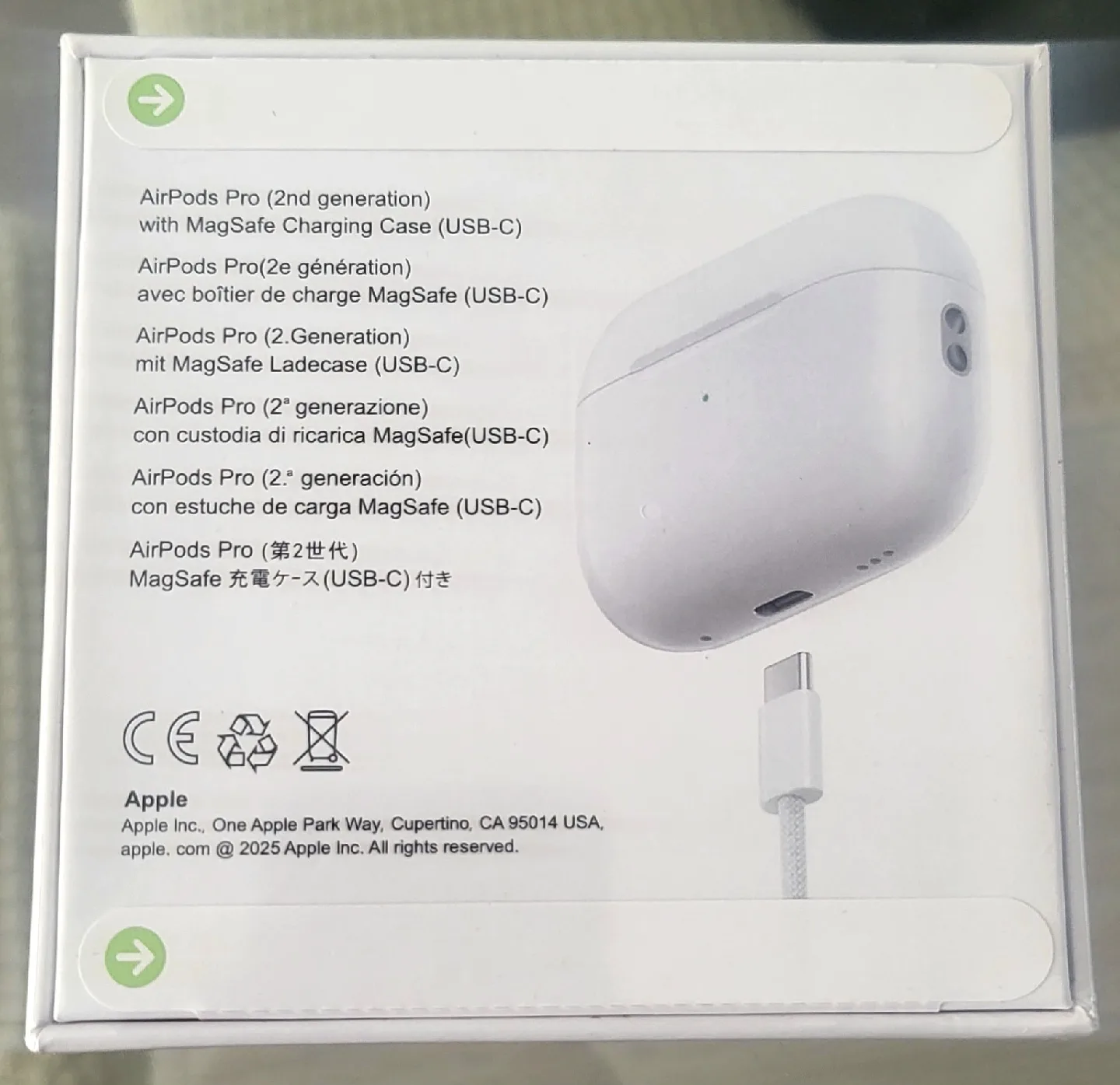 Apple AirPods Pro 2nd Generation Brand new sealed image indicator(3)