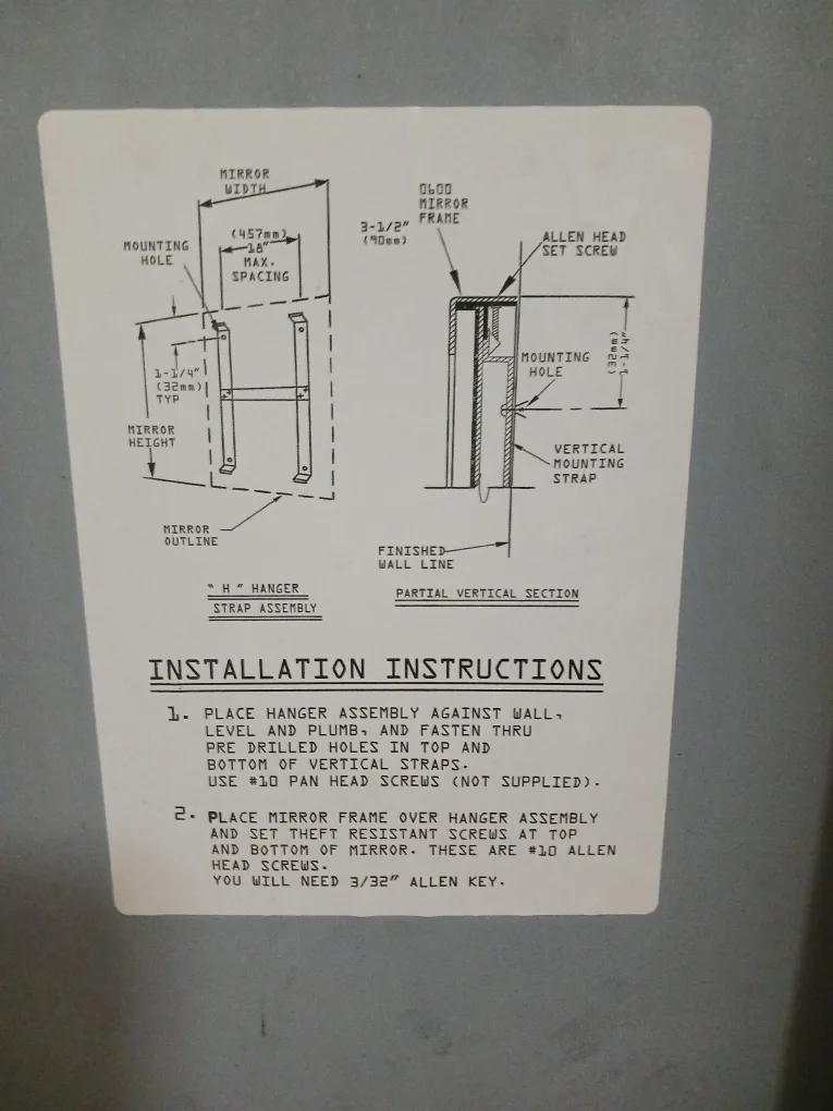 Industrial Heavy Large Modern Wall Mirror with Silver Frame image indicator(7)