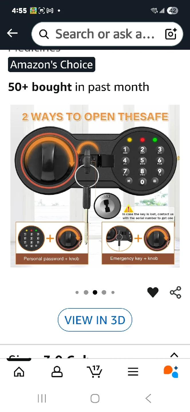 Security Safe - 2.0 Cub image indicator(4)
