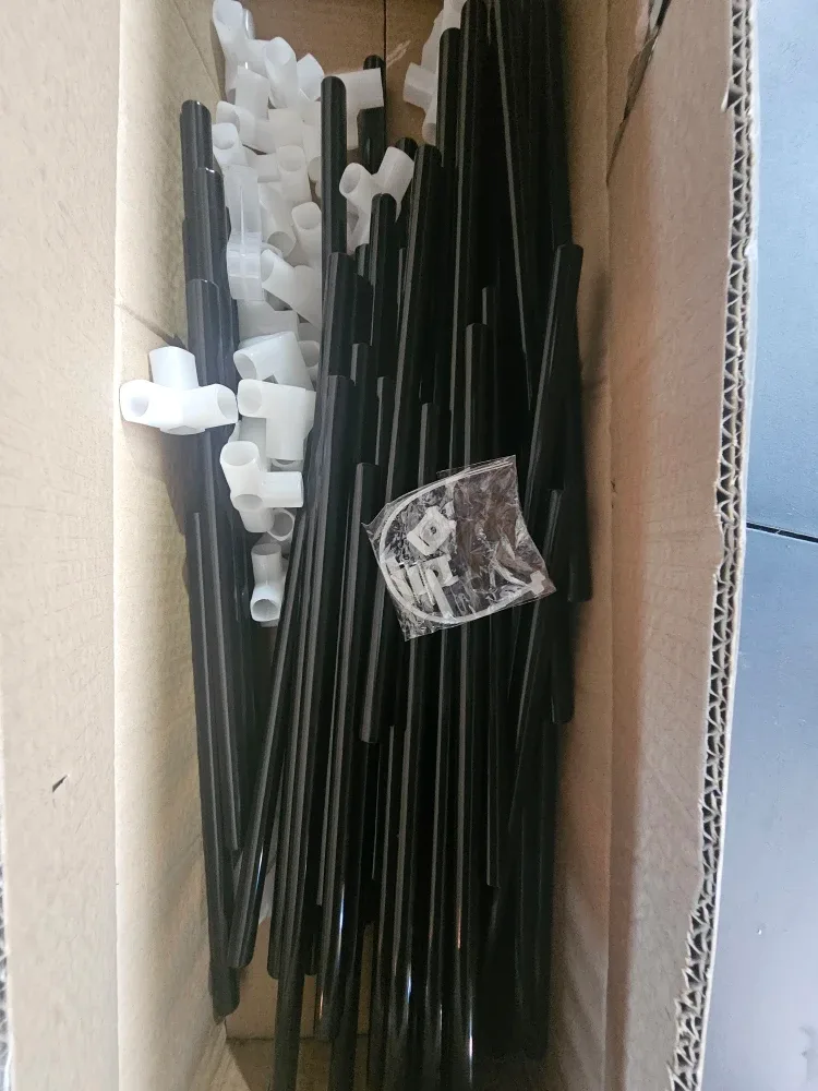 SONGMICS Black Freestanding Closet Organizer image indicator(5)