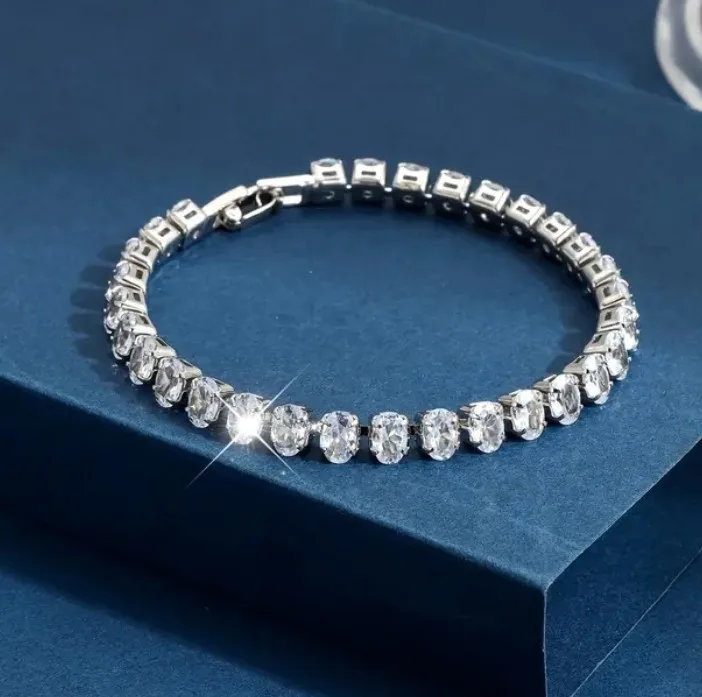 Tennis Bracelet with Cubic Zirconia thumbnail