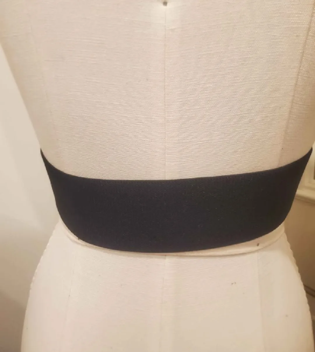 Women's fashion stretchy wide belt image indicator(2)