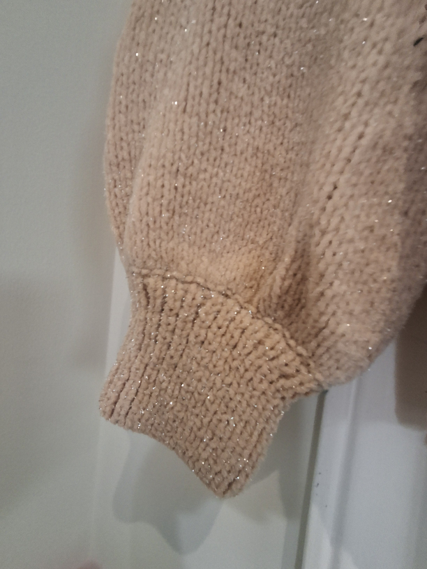 H&M Beige Knit Sweater - Size Small - photo 2