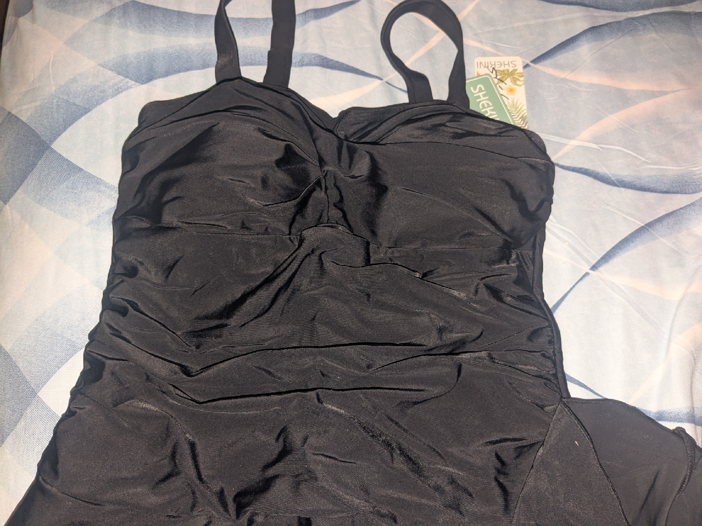 New Black Swim Dress - photo 3