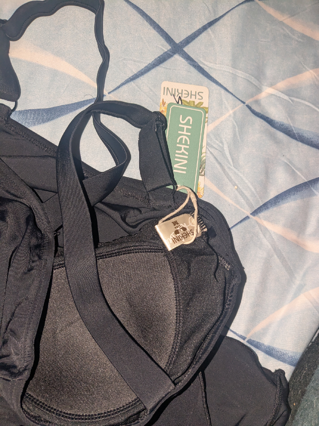 New Black Swim Dress - photo 5
