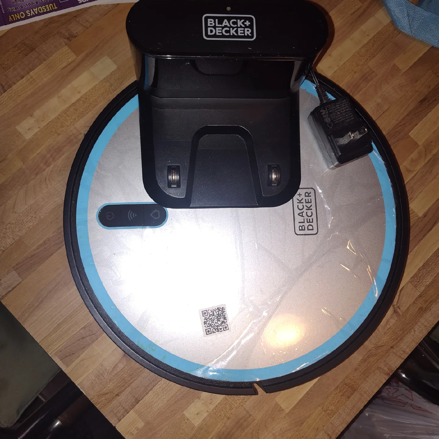 Black+Decker Robot Vacuum Cleaner image indicator(2)