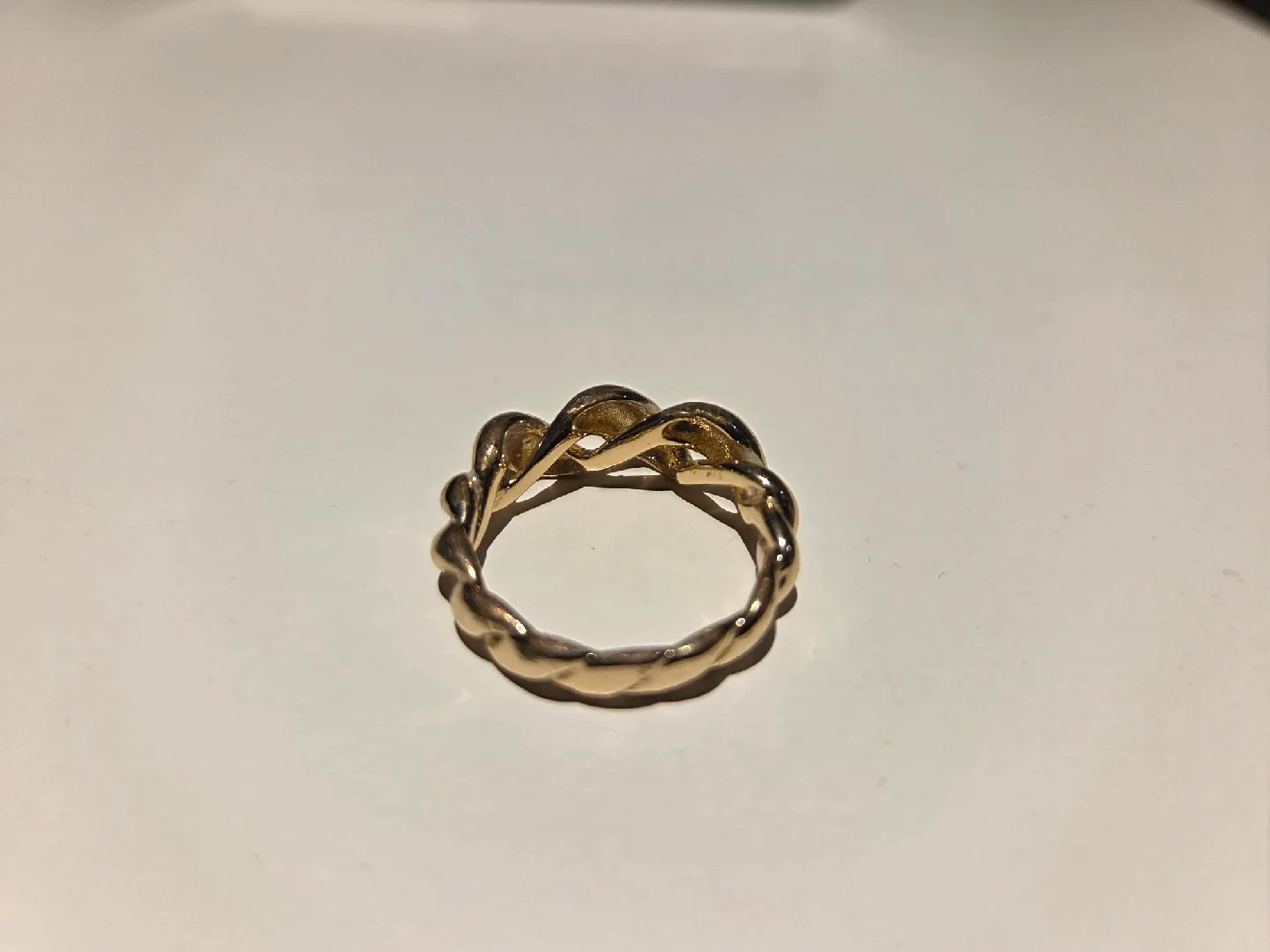 Gold Braided Ring image indicator(2)