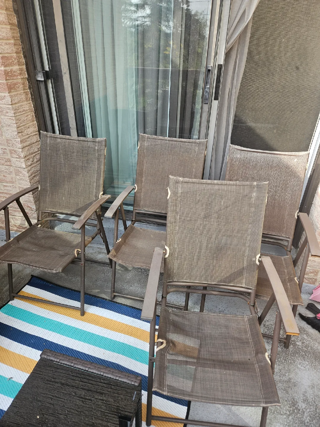 🧡 Outdoor Patio Chairs - Set of 4 thumbnail