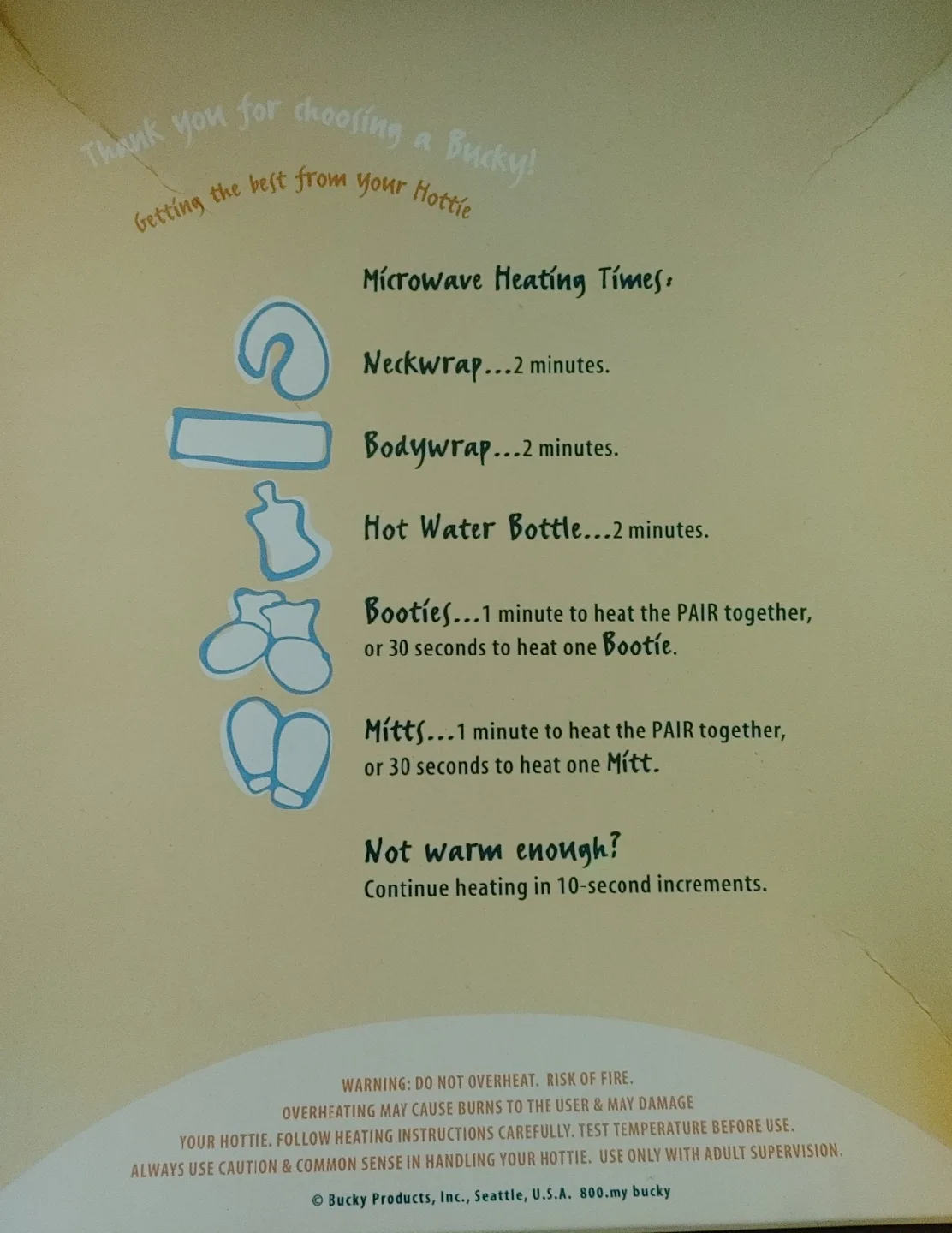 Bucky Hotties Hot Water Bottle image indicator(4)