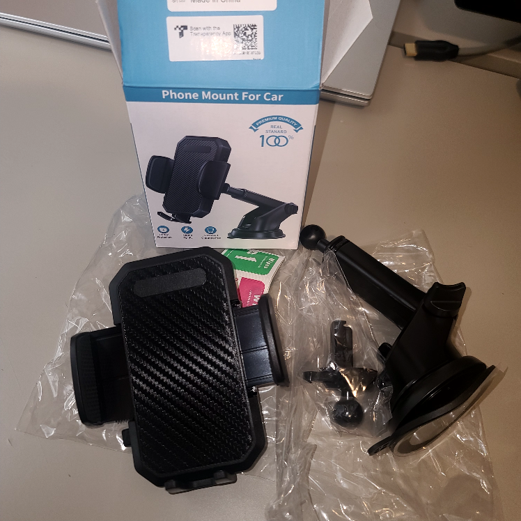 3-in-1 car phone holder