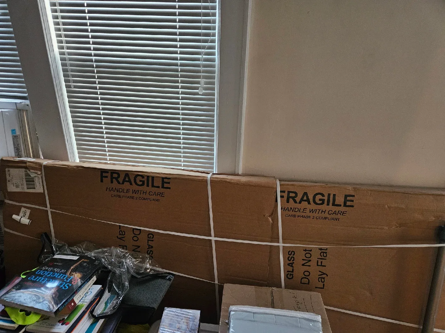 Rustic Wood Framed Mirror image indicator(2)