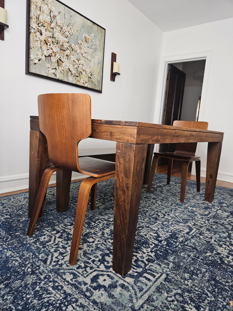 West Elm Plank Table & Bench - photo 5