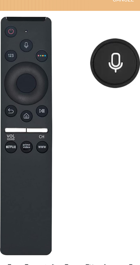 Samsung Smart TV Remote - voice control - photo 2