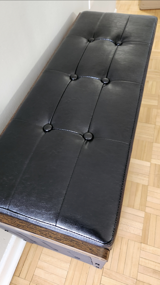 3-level Padded Bench Storage *new - photo 3