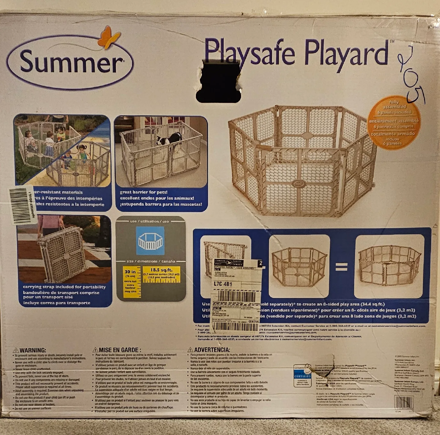 Summer Playsafe Playard - Baby Playpen image indicator(2)