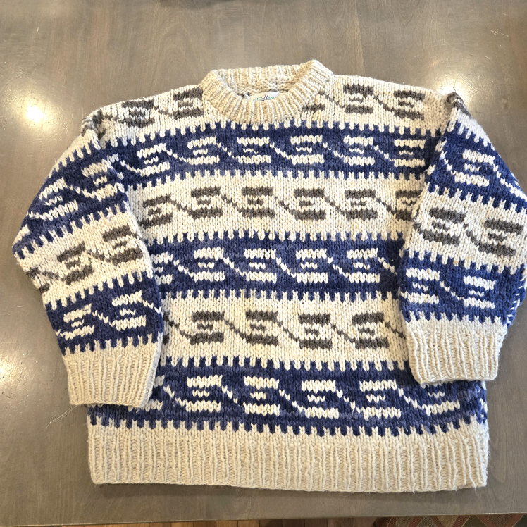 Vintage Amos & Andes Wool Sweater, Men’s Large