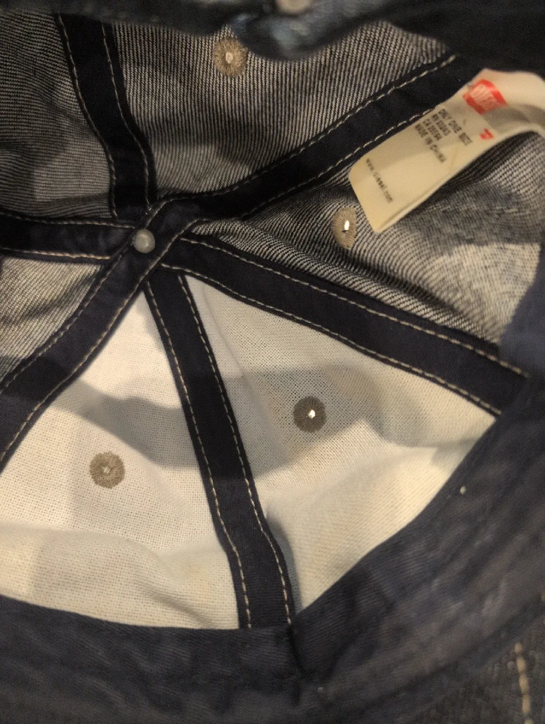 Diesel Denim Baseball Cap - One Size image indicator(4)