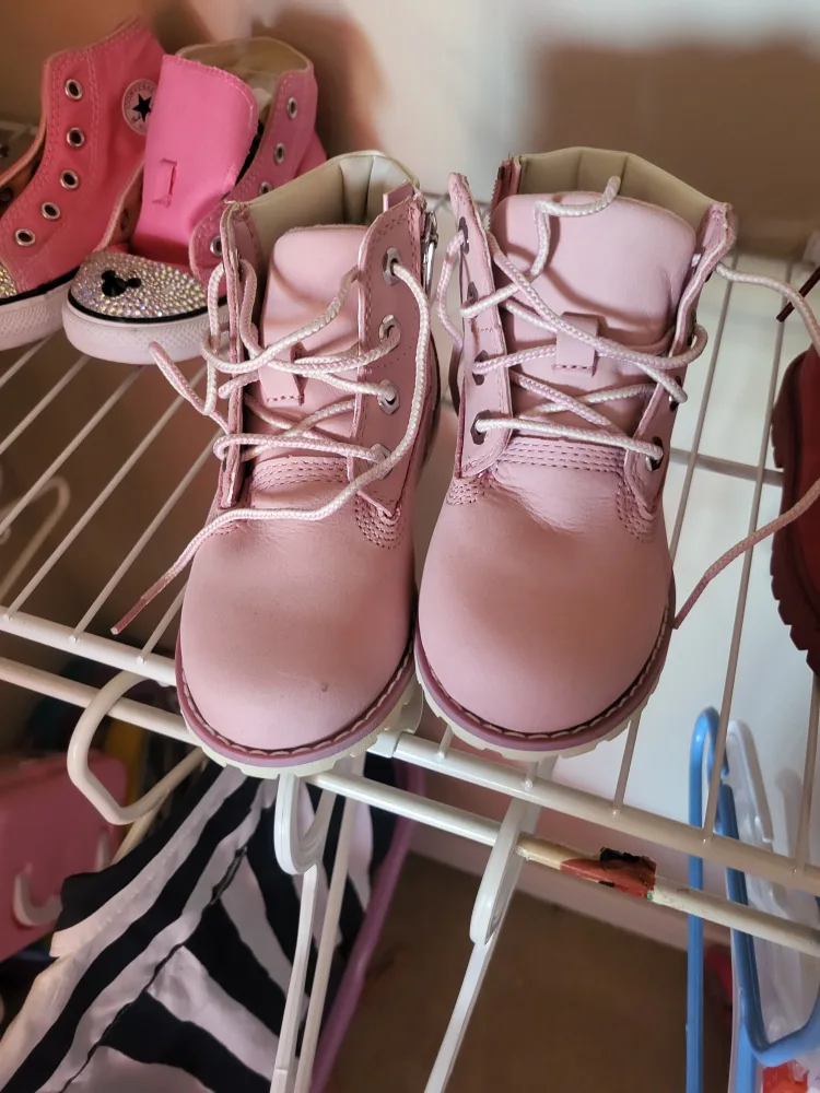 Timberland Pink Toddler Boots image indicator(2)