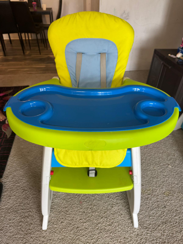 Convertible High Chair to Table & Chair Set