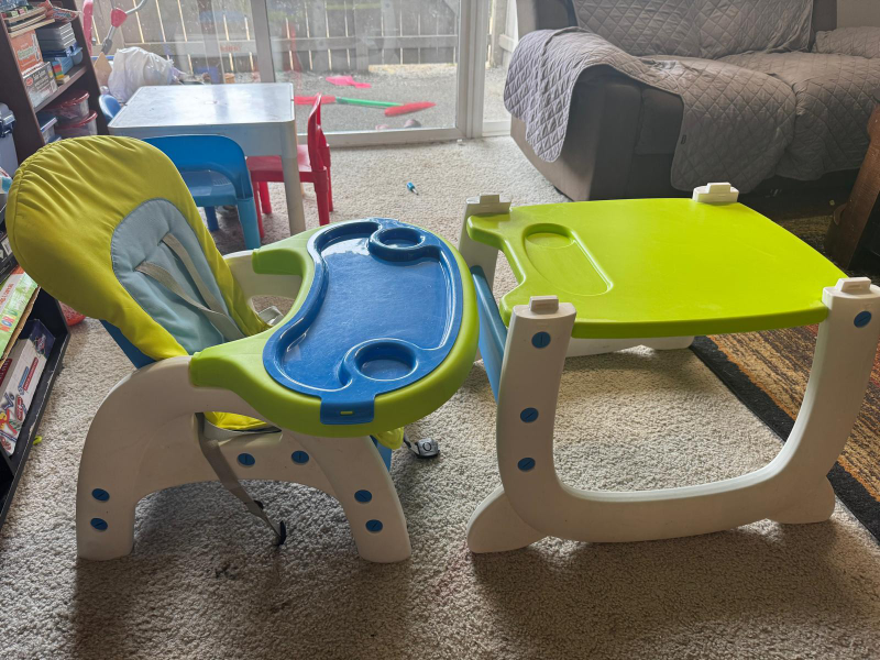 Convertible High Chair to Table & Chair Set - photo 3