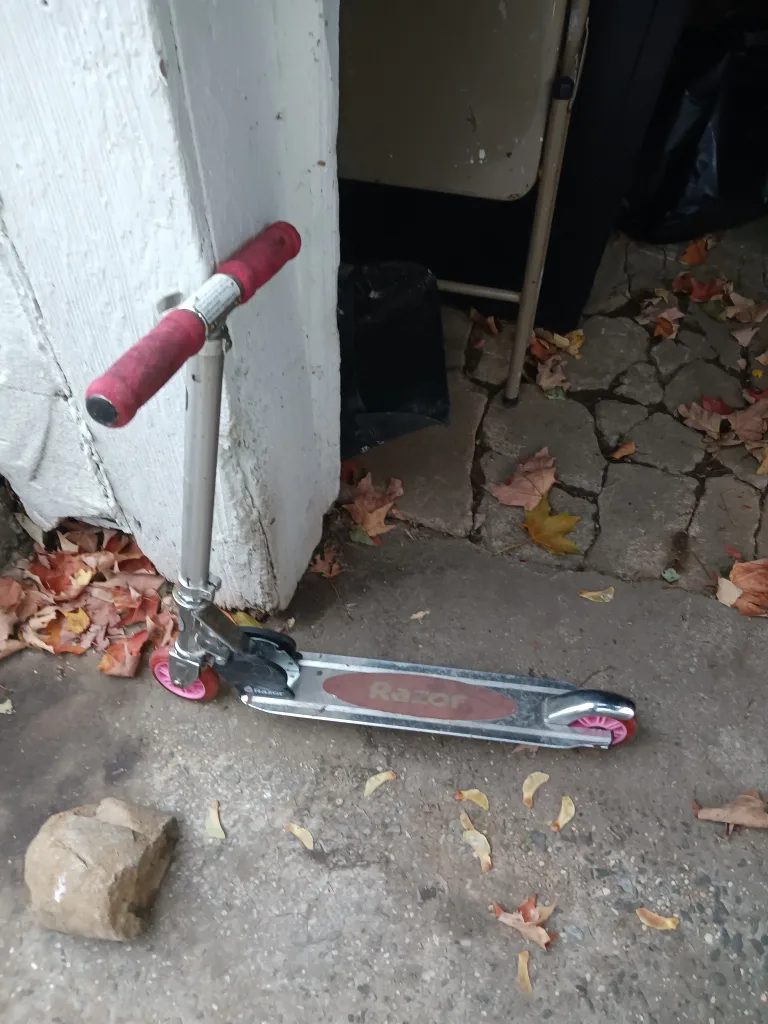 Razor Scooter - Silver & Pink