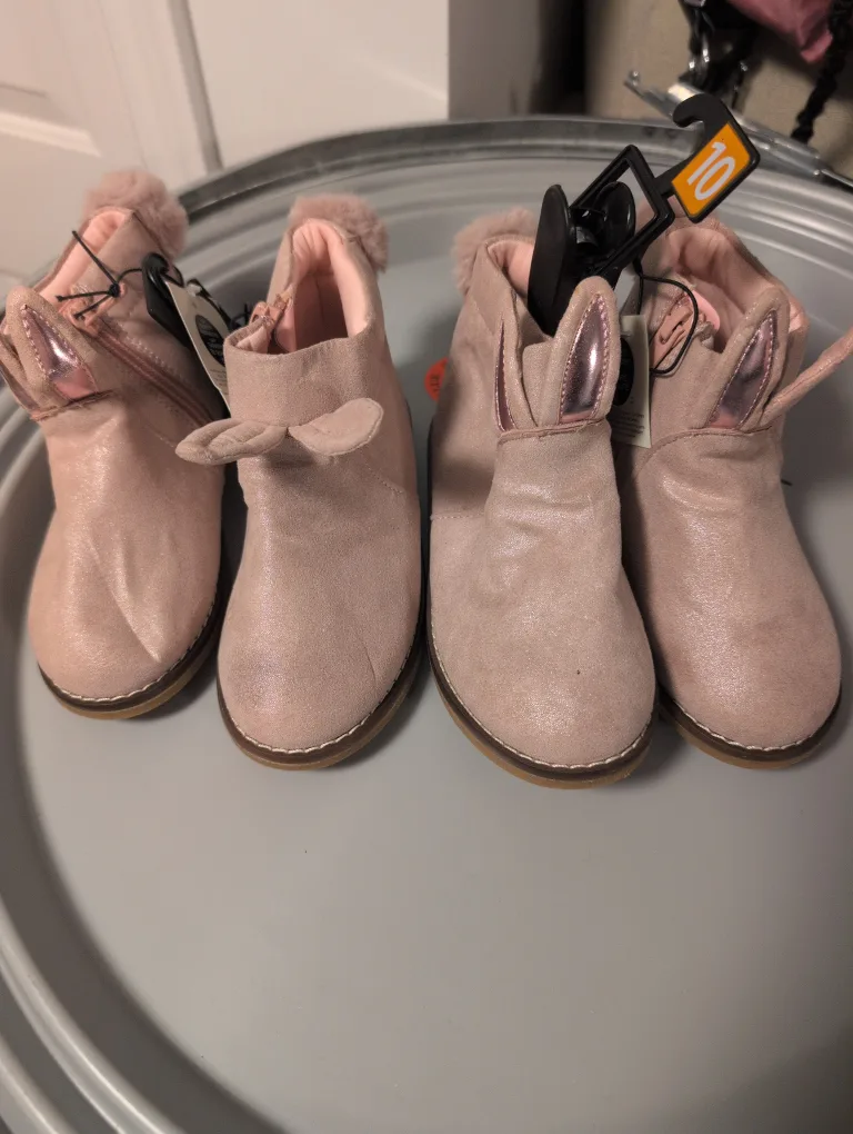 Pink Bunny Boots - Size 10 toddler thumbnail