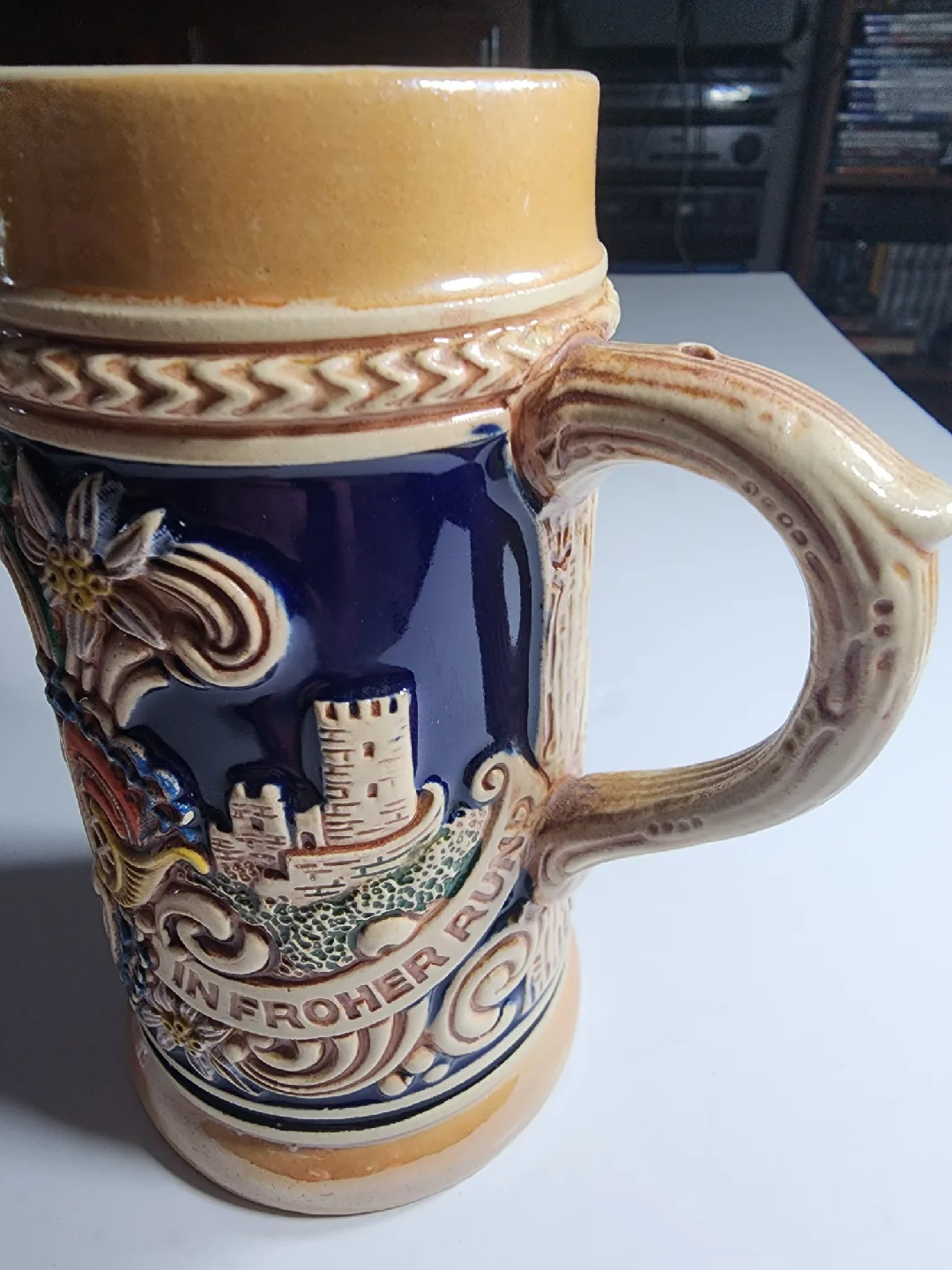 Vintage German Beer Stein Mug image indicator(4)