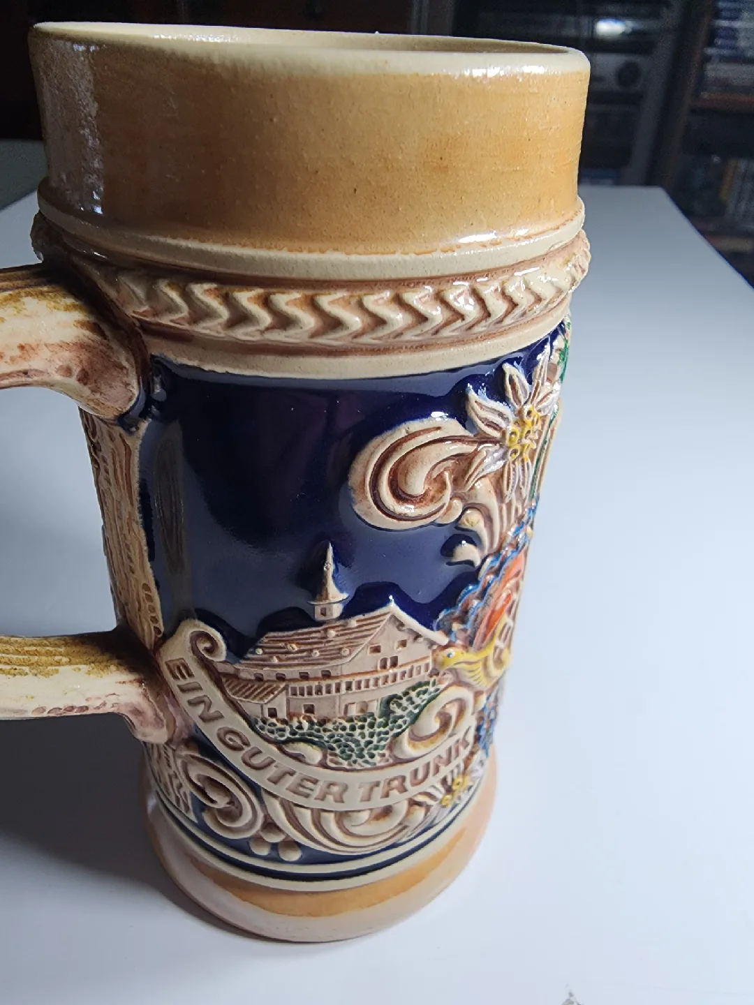 Vintage German Beer Stein Mug image indicator(7)
