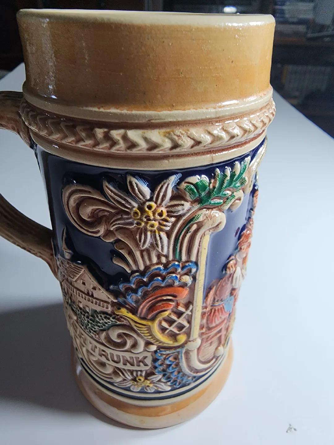 Vintage German Beer Stein Mug image indicator(9)