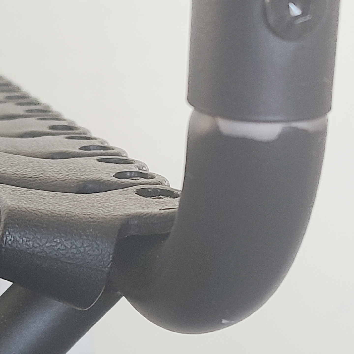 🧡 black bungee cord office chair adjustable with wheels - photo 5