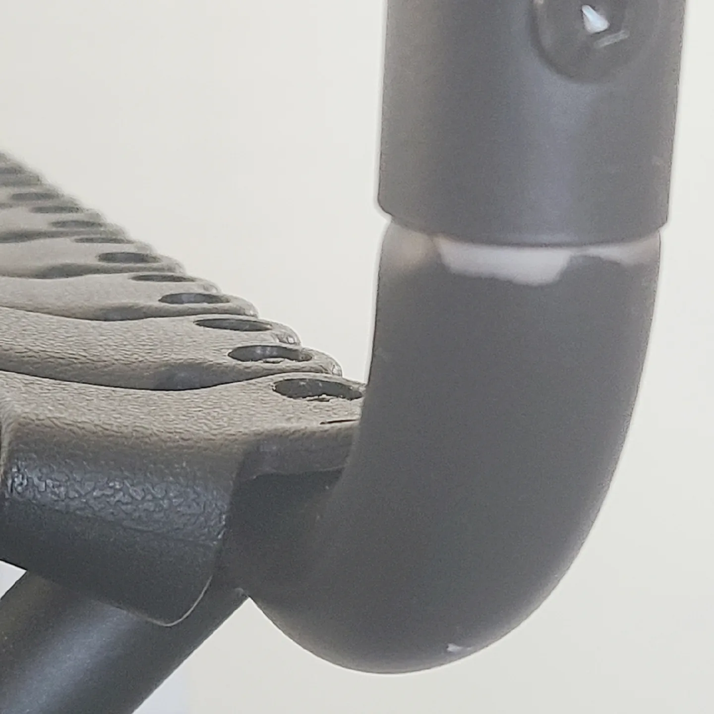 🧡 black bungee cord office chair adjustable with wheels image indicator(5)