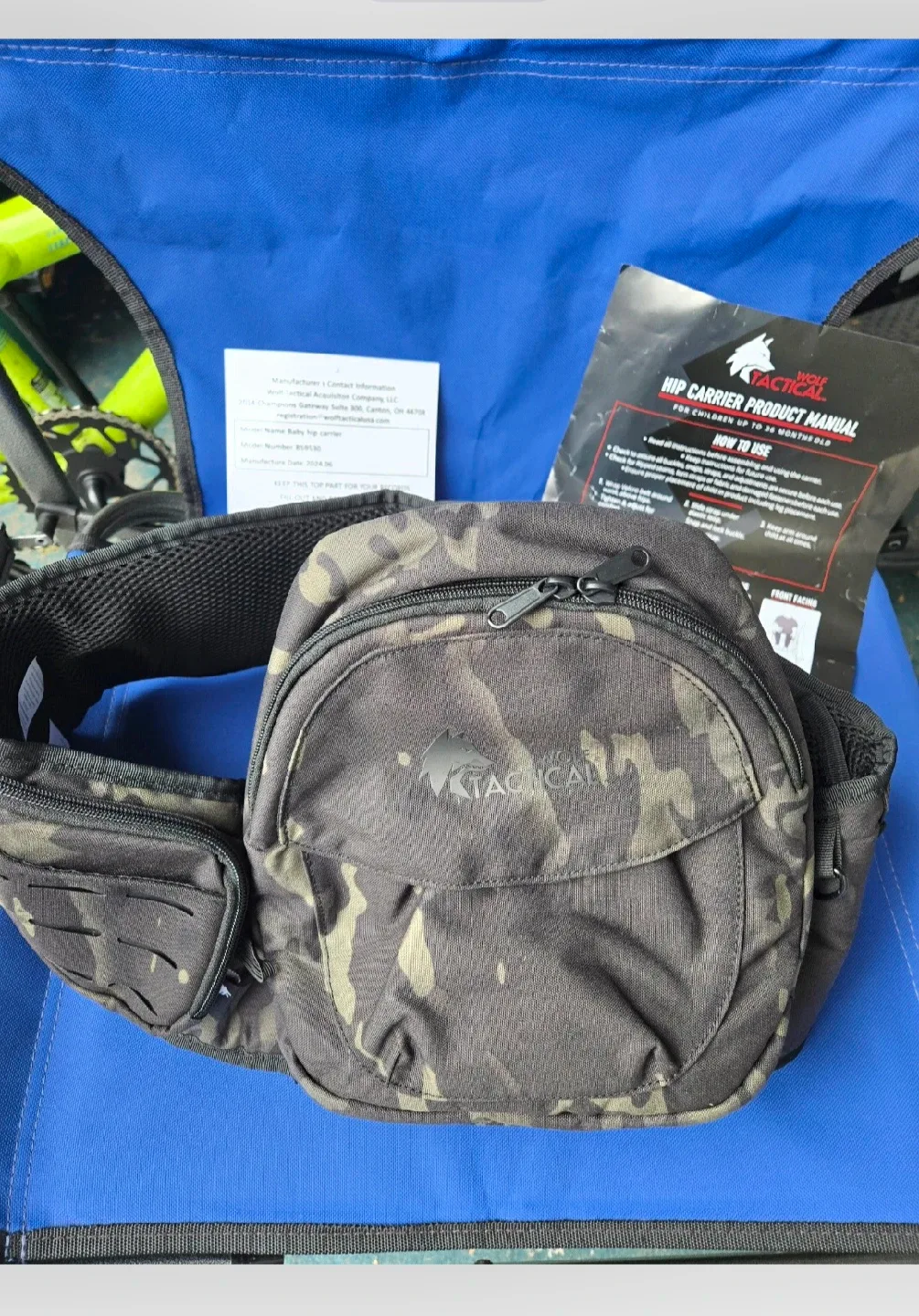 New WOLF TACTICAL Baby Hip Carrier image indicator(2)