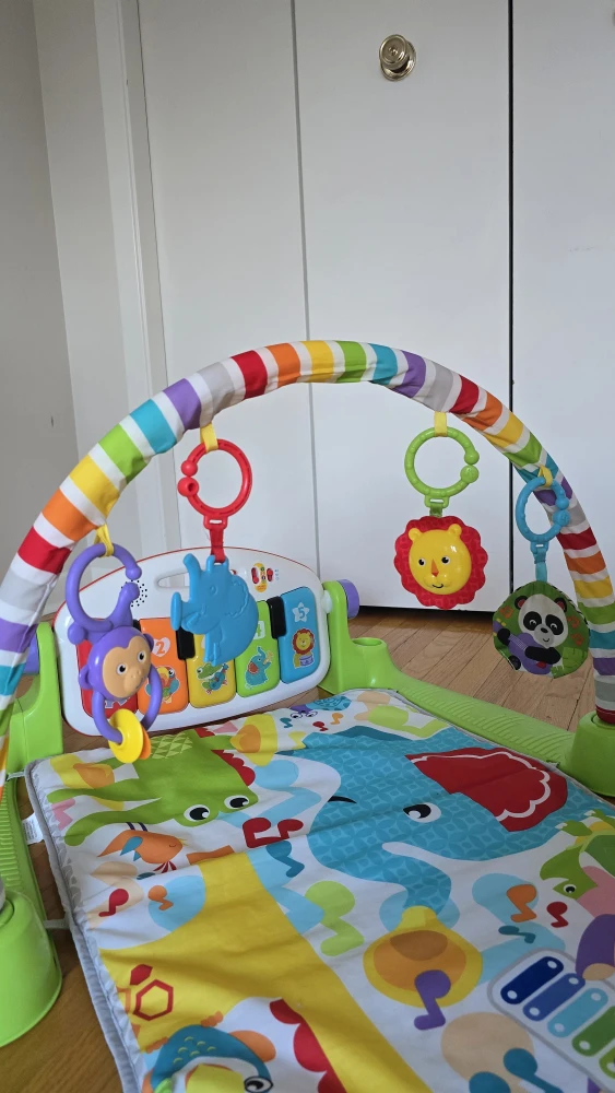 Fisher-Price Deluxe Kick & Play Piano Gym - photo 2